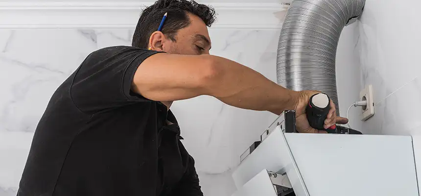 Precision In-wall Dryer Vent Cleaning & Rerouting Corrections in North Miami Beach, FL